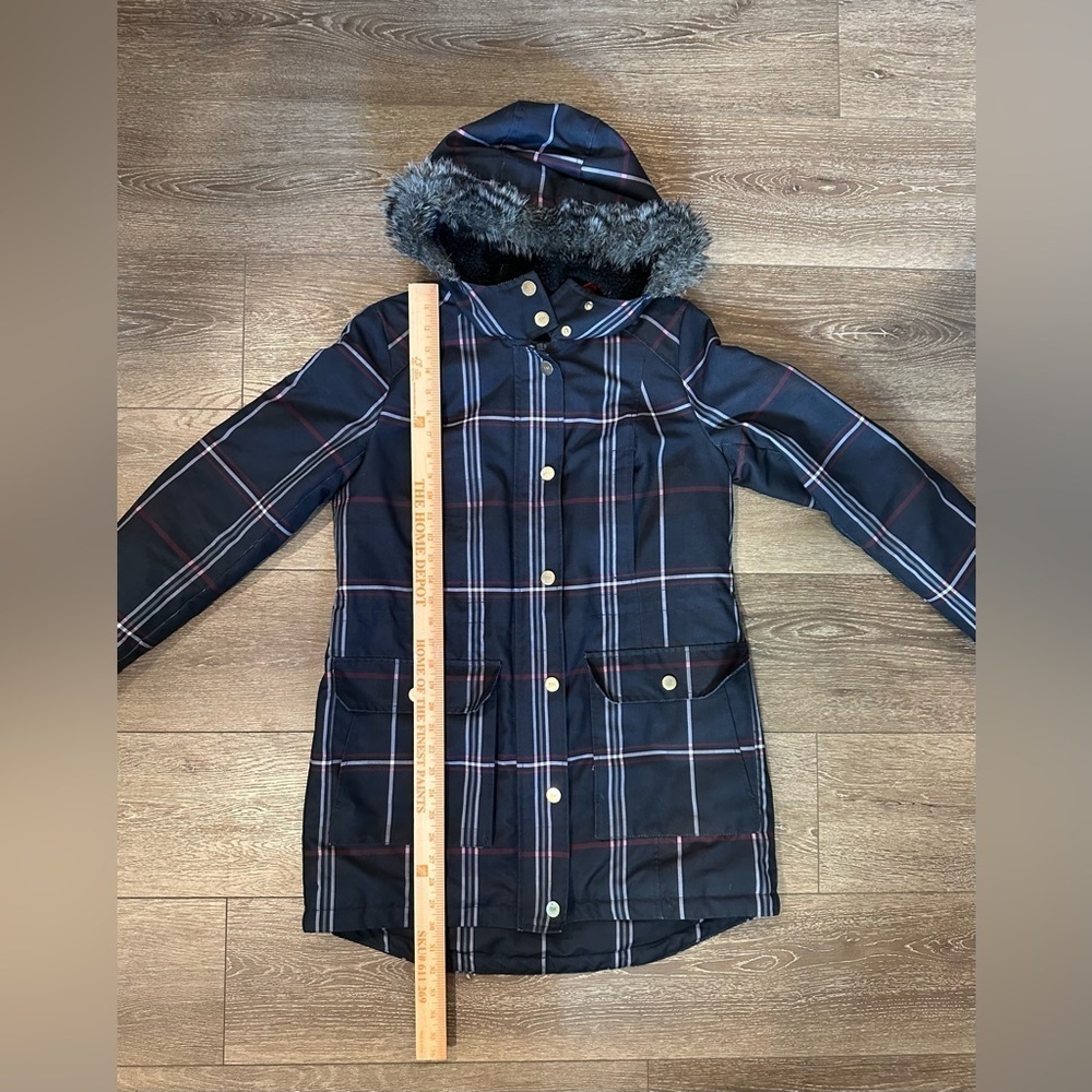 Tommy Hilfiger Plaid Parka - Picture 8 of 10